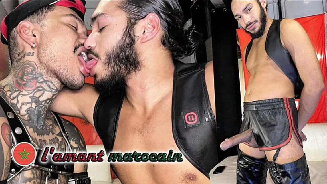 Leather Hard fuck with handsome Pablo Bravo